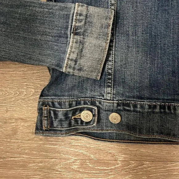 Levi’s ladies denim jean jacket M - Picture 6 of 8